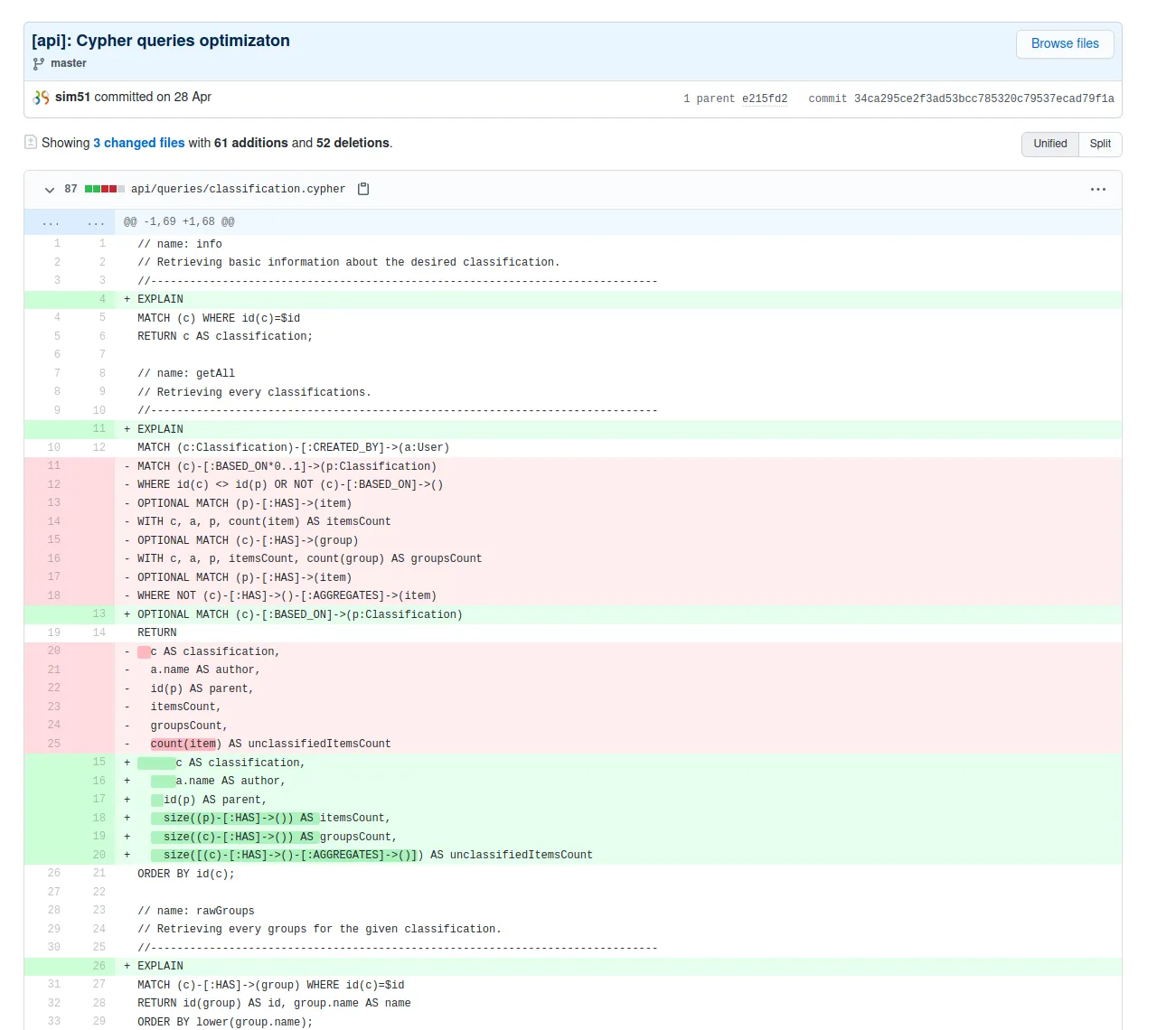 Classifications coverage ratio pptimization